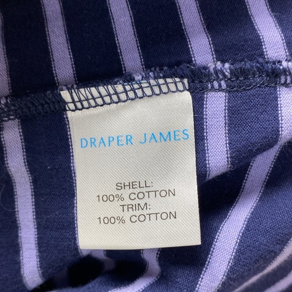 Draper James Tie Waist Striped Short Sleeve Midi Dress Size a medium - Picture 11 of 14